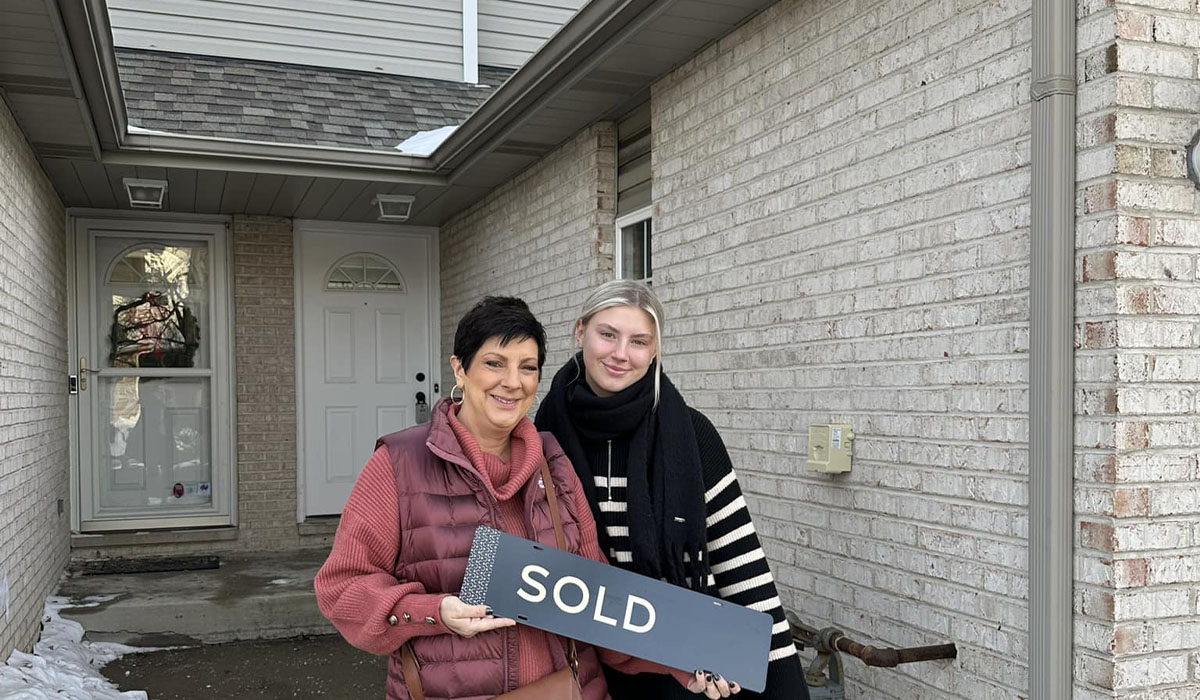  two female home buyers purchased a townhome
