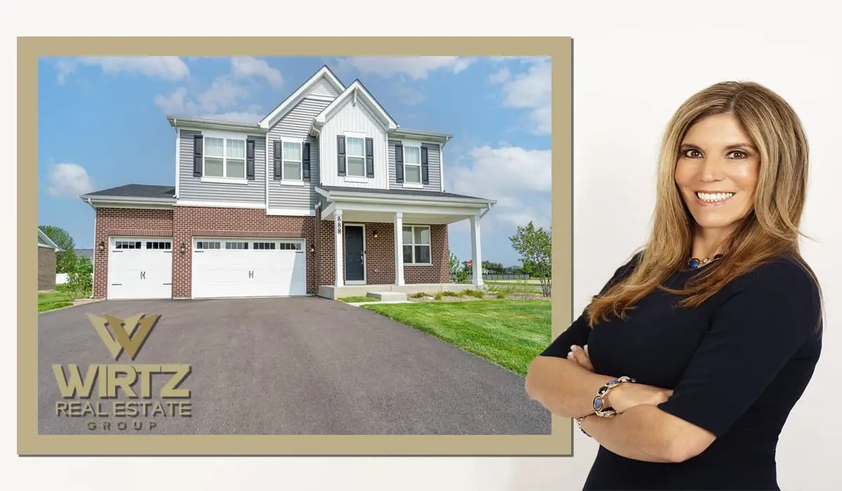 Kim Wirtz with a real estate home in Illinois